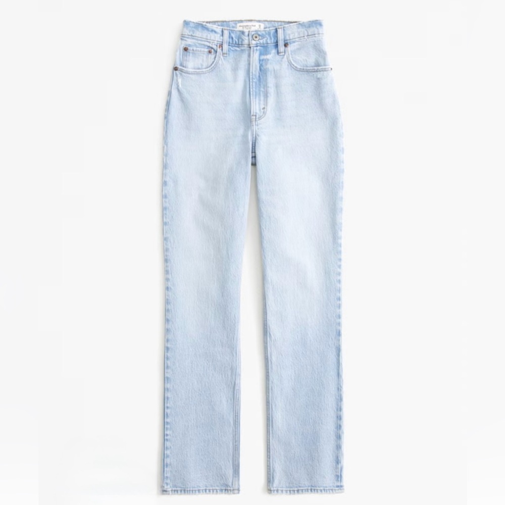 Abercrombie & Fitch Ultra High Rise 90s Straight Jean - USED